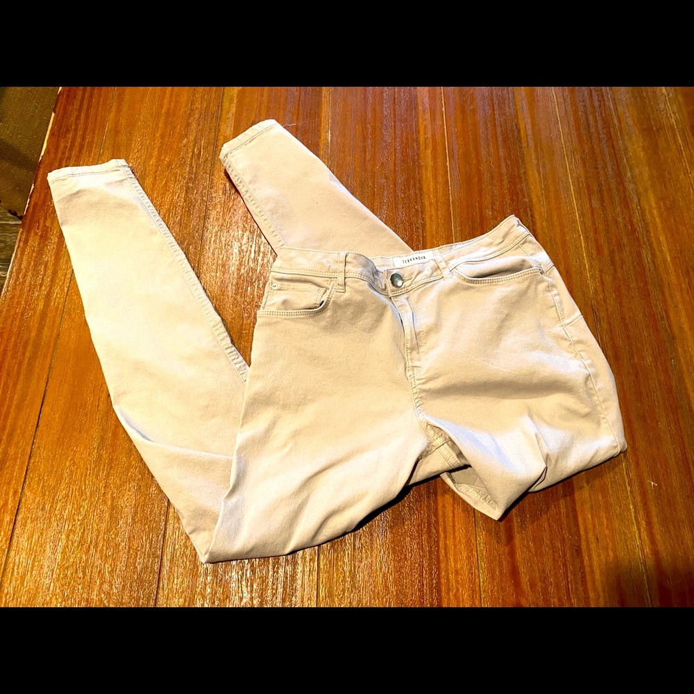 Terranova Cream Denim Pants Women’s Size 29